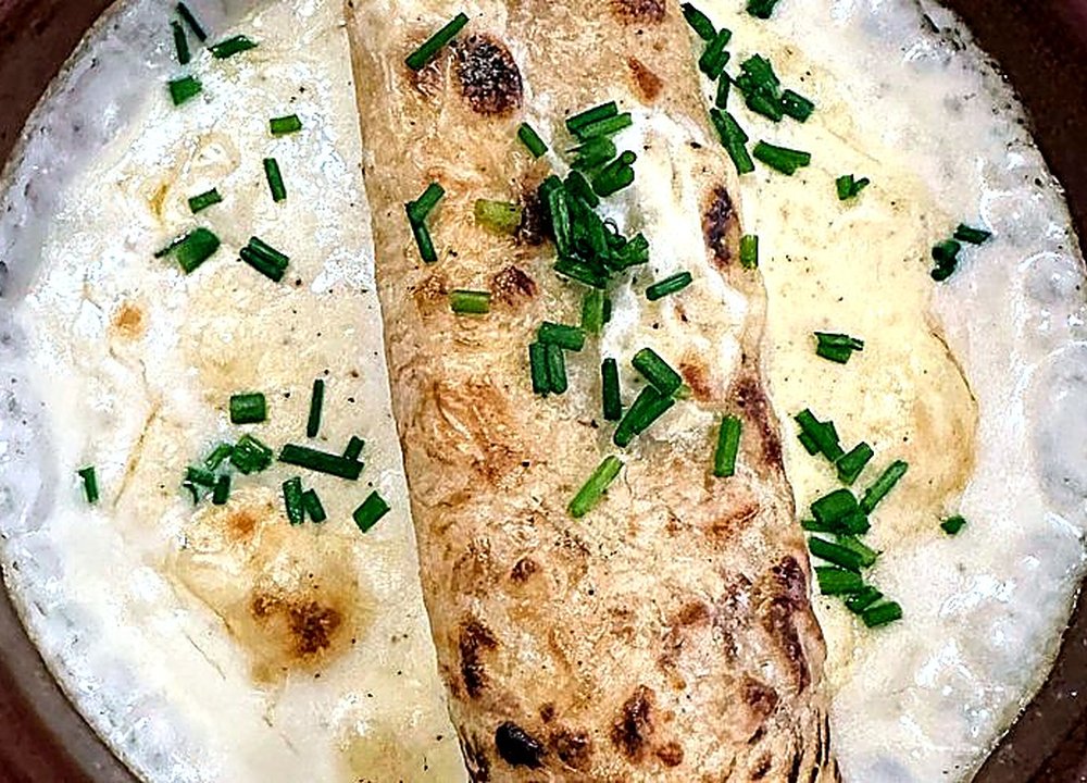 Spécialité gratinée au saumon